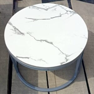 Elegant White Accent Chair