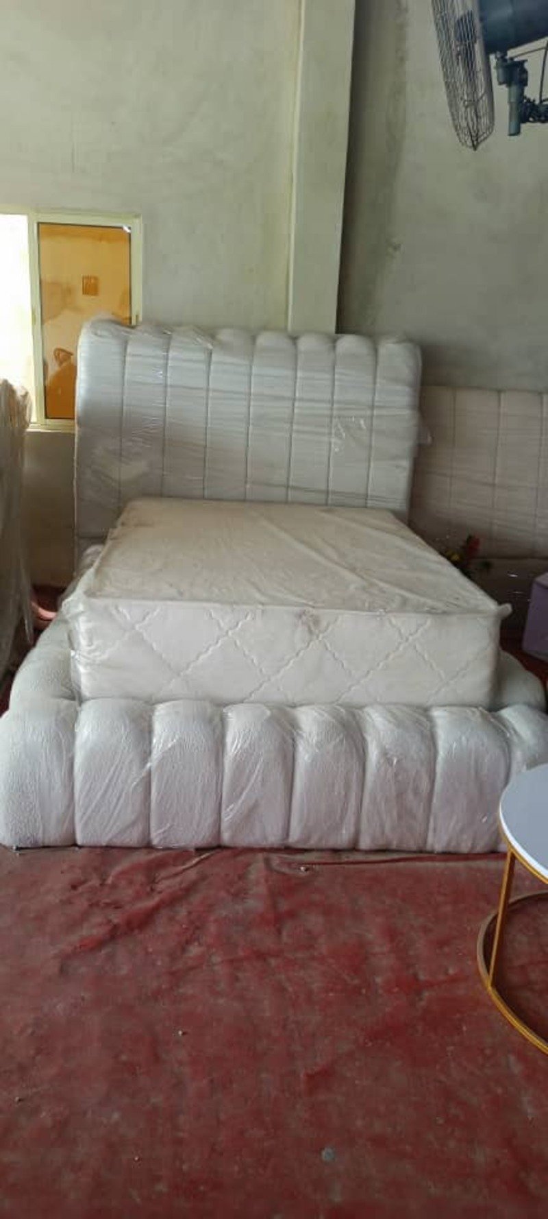 Elegant White Bed