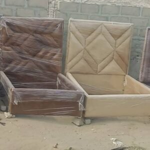 Elegant Brown Bed Headboard