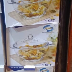 Elegant Glass Pot Set