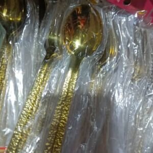 Luxurious Golden Spoons