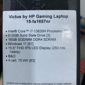 HP Victus 15-FA1657NR