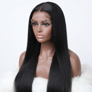 lovely black human hair wig