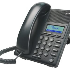 SIP IP Phone with 1 x 10/100Mbps PoE support, 1 x 10/100Mbps LAN port, VLAN support, 1 SIP Line, 1 Line LCD display