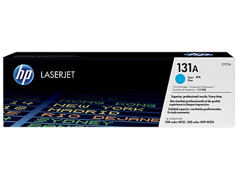 HP 131A Cyan Original LaserJet Toner Cartridge (CF211A)