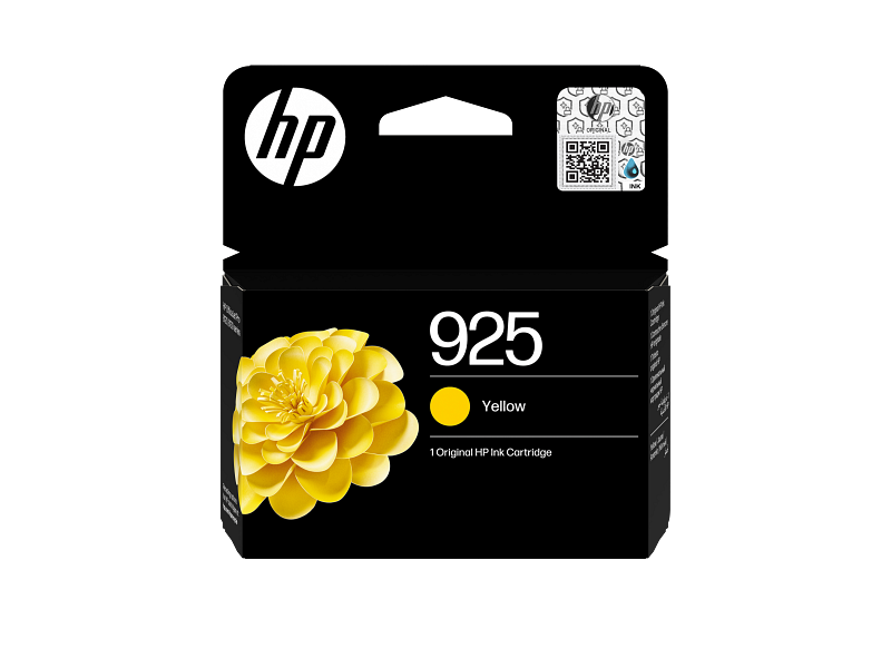 HP 925 Yellow Original Ink Cartridge (4K0V8PE)