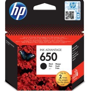 HP 650 Black Original Ink Advantage Cartridge