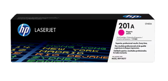 HP 201A Magenta Original LaserJet Toner Cartridge (CF403A)