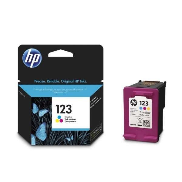 HP 123 Tri-color Original Ink Cartridge