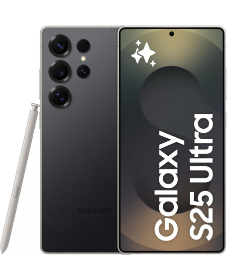 Samsung Galaxy S25 ULTRA TITANIUM BLACK 1TB+12GB SM-S938B/DS