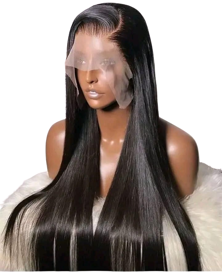 lovely black human hair wig