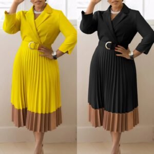 fashionable flare gown