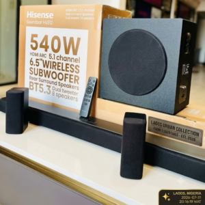 Hisense 540W 5.1 Channel Soundbar with Wireless Subwoofer – HS5100