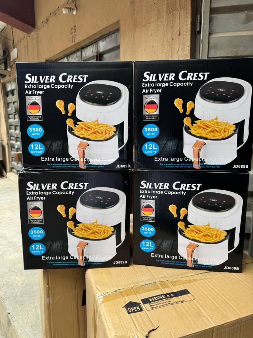 Silver Crest 12L Family-Size Air Fryer – 3500W Power