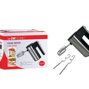 Clatronic LEE-6728 650W Hand Mixer with Attachments