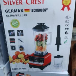 Silver Crest Heavy-Duty Blender – 8500W, 2-in-1 with Extra Mill Jar