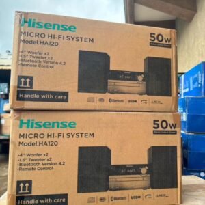 Hisense 50W Micro Hi-Fi System – Bluetooth, USB, FM, Model HA120