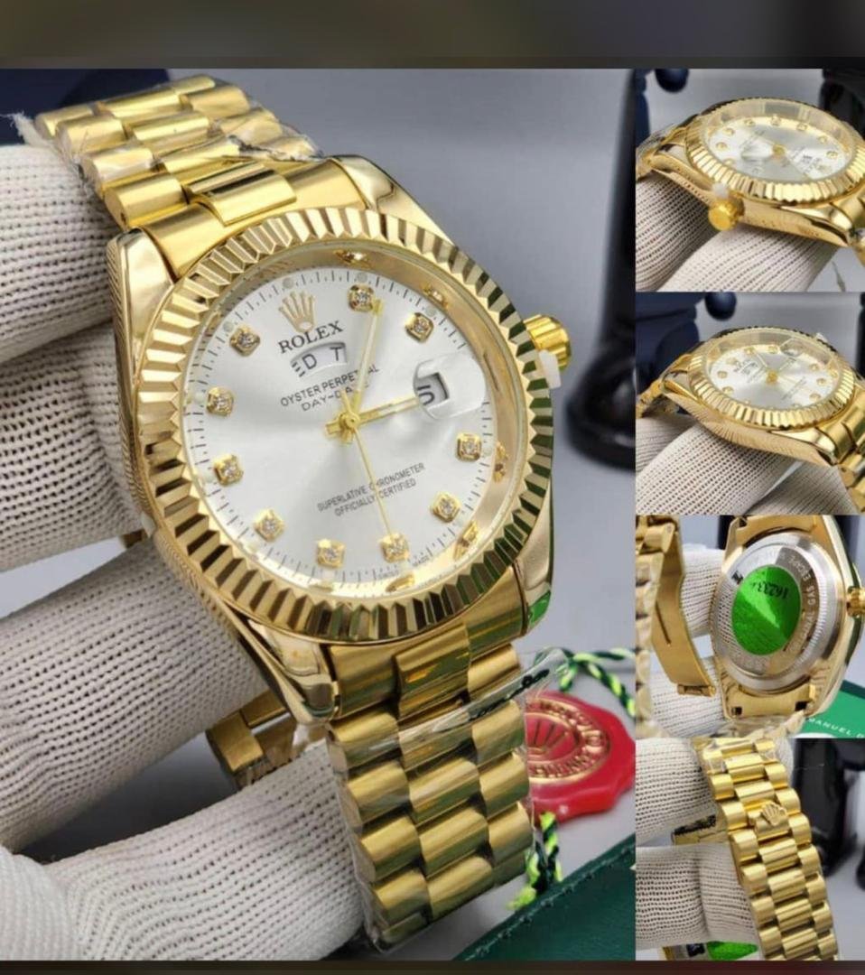 Rolex Day-Date Gold Watch – Oyster Perpetual Automatic