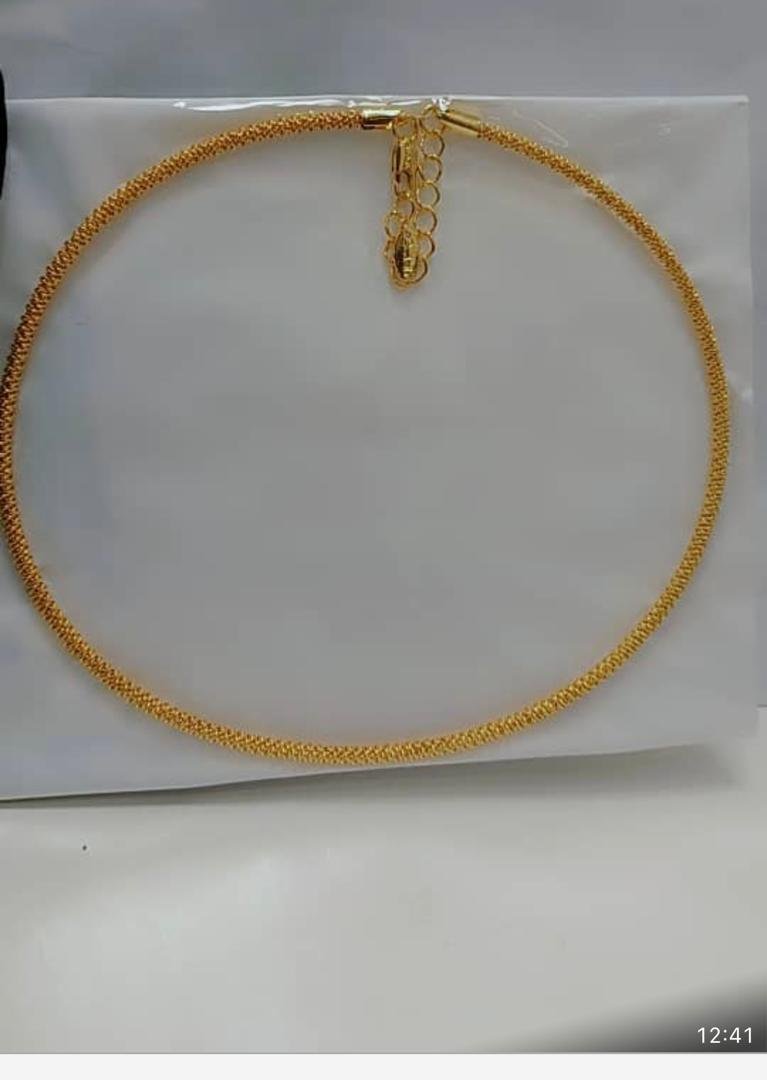 Classic Mesh Gold Necklace – Refined Everyday Chain