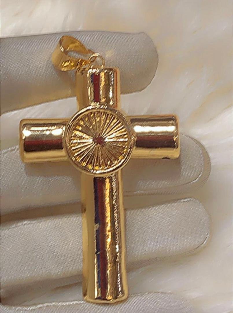 Cross of Valor Gold Pendant