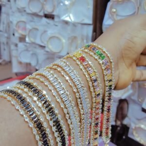 Royal Radiance Gem Tennis Bracelets