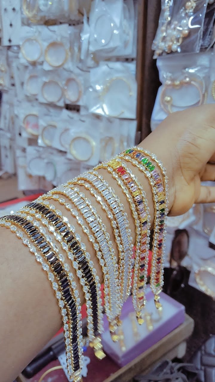 Royal Radiance Gem Tennis Bracelets