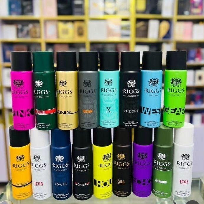 Riggs of London – Premium Deodorant Spray Collection