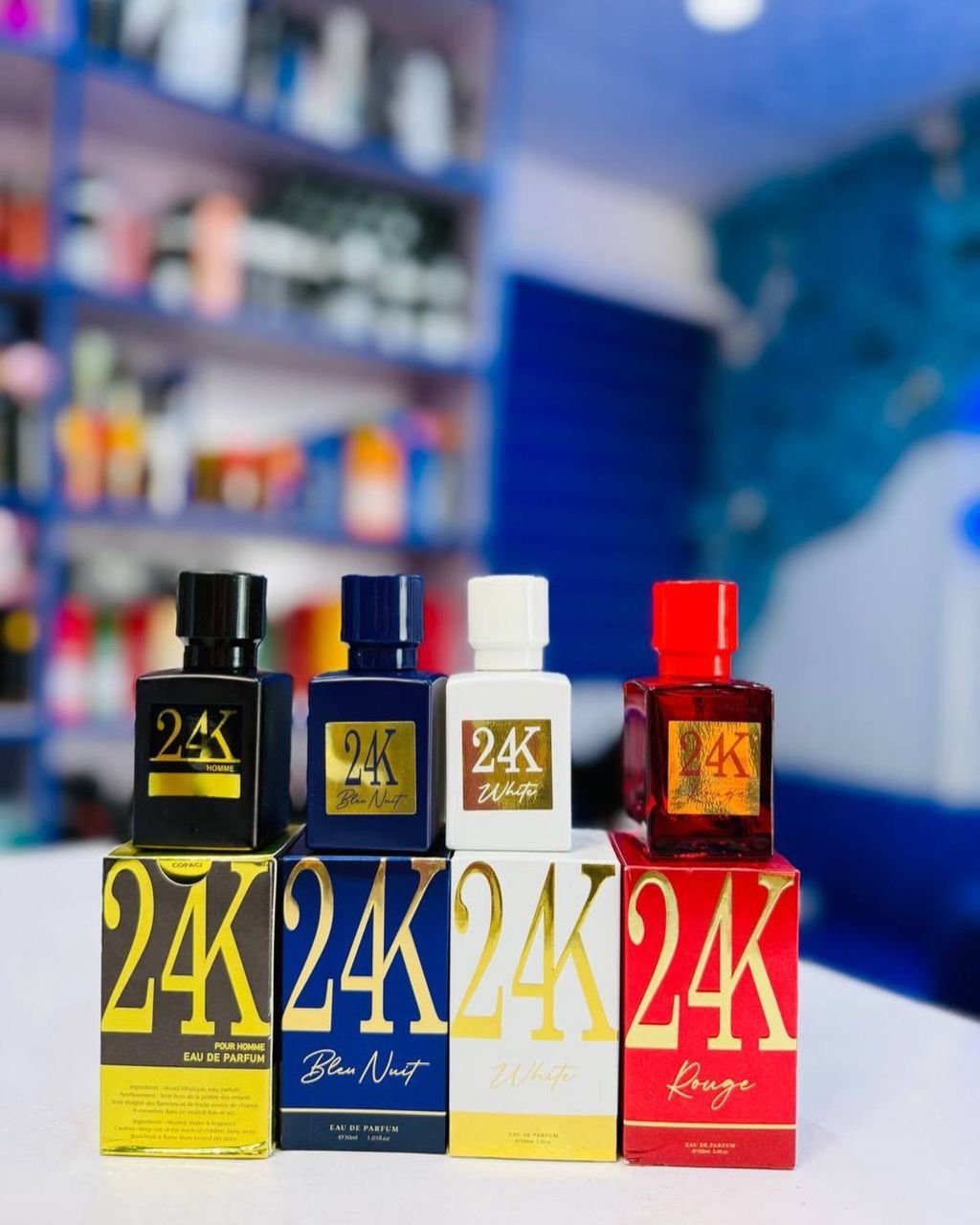 24K Perfume Collection – Gold Luxury Edition (100ml)