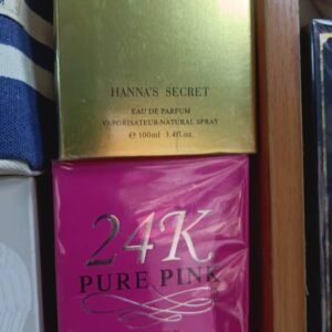 Hanna’s Secret 24K Pure Gold & Pure Pink – Eau De Parfum (100ml