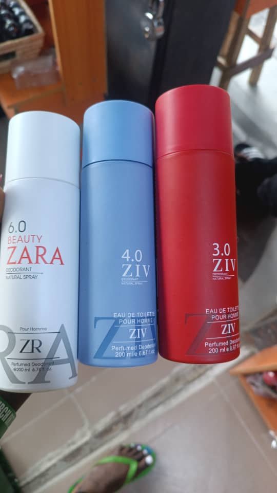 Zara & Ziv Series – Men’s Deodorant & Eau de Toilette (200ml)