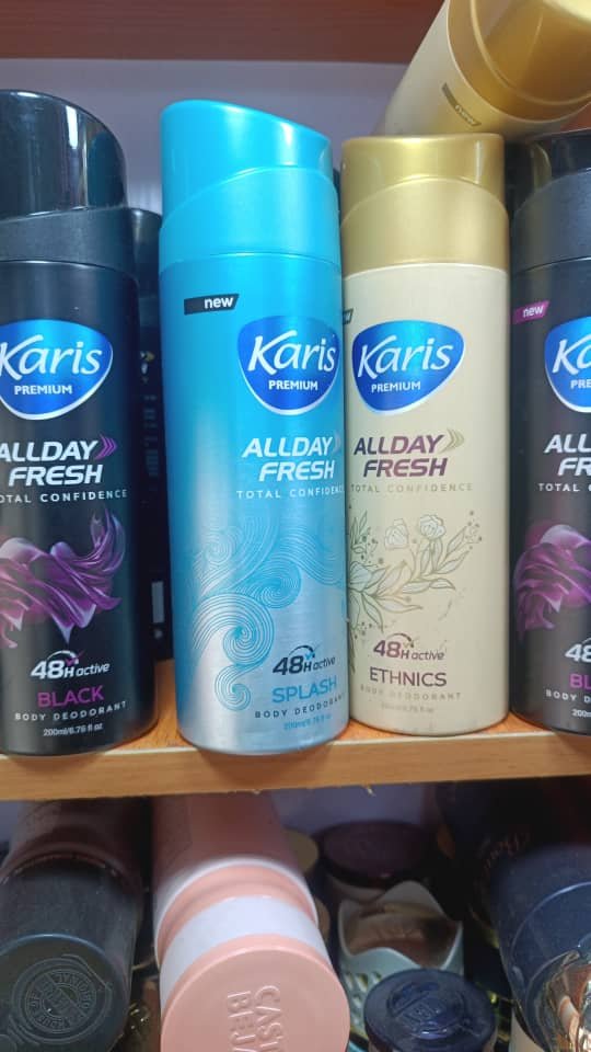 Karis Premium All Day Fresh – Black | Splash | Ethnics (200ml)