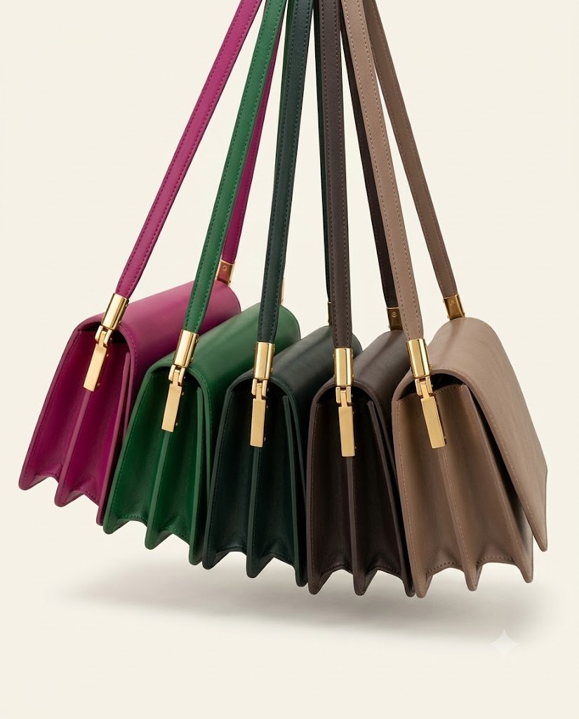 Luxury Slim Crossbody Shoulder Bag – Multiple Colors
