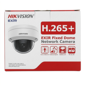 Hikvision H.265+ EXIR Fixed Dome Network Camera | HD IP Security Camera