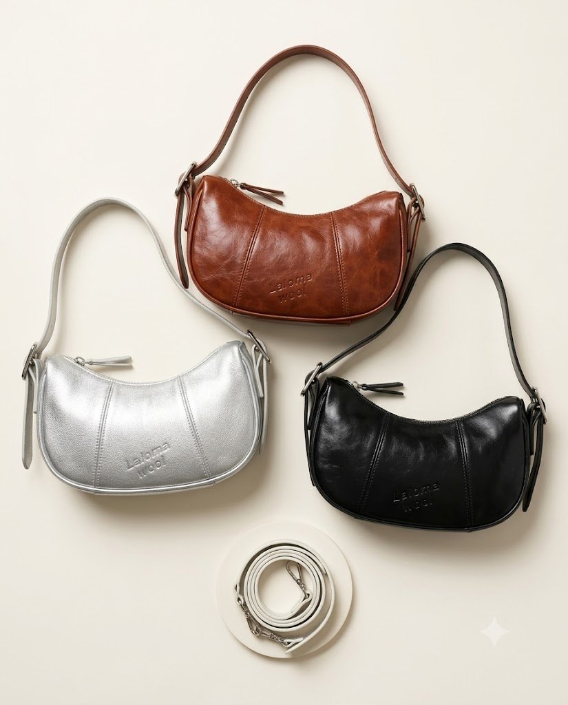 Paloma Curve Mini Shoulder Bag – Soft Leather Edition