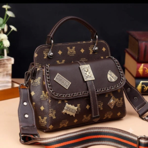 Moshino Monogram Chain-Detail Top Handle Bag – Luxe Utility Edition