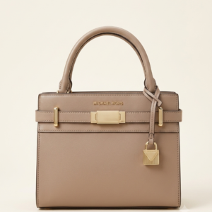 Luxury Bamboo-Handle Mini Tote Bag – Signature Color Collection