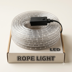 10-Meter LED Rope Light – Flexible Decorative Lighting Strip