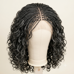 Natural Wave Braided Lace Wig