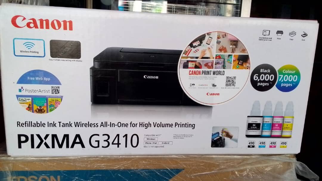 Canon PIXMA G3410 MegaTank: