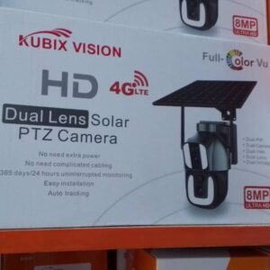 Kubix Vision HD Dual Lens Solar PTZ Camera