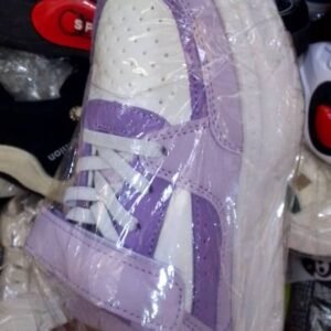 Kids Purple & White Sneakers | Girls Casual Sports Shoes