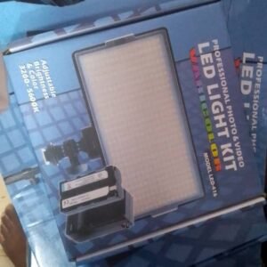 Professional LED Video Light Panel Kit | Adjustable Studio Light for Photography & Filmmaking