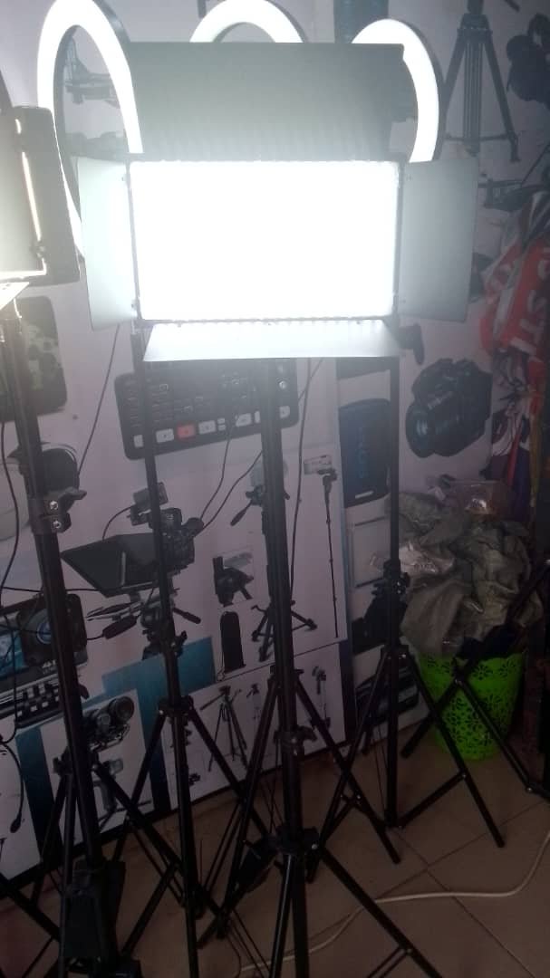 Professional LED Video Light Panel with Stand | Studio Lighting for Photography & Filmmaking