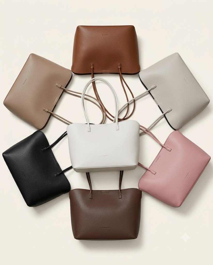 Minimal Luxe Soft Tote Bag – Everyday Essential Collection