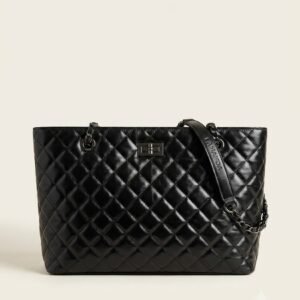 Luxe Quilted Everyday Tote Bag