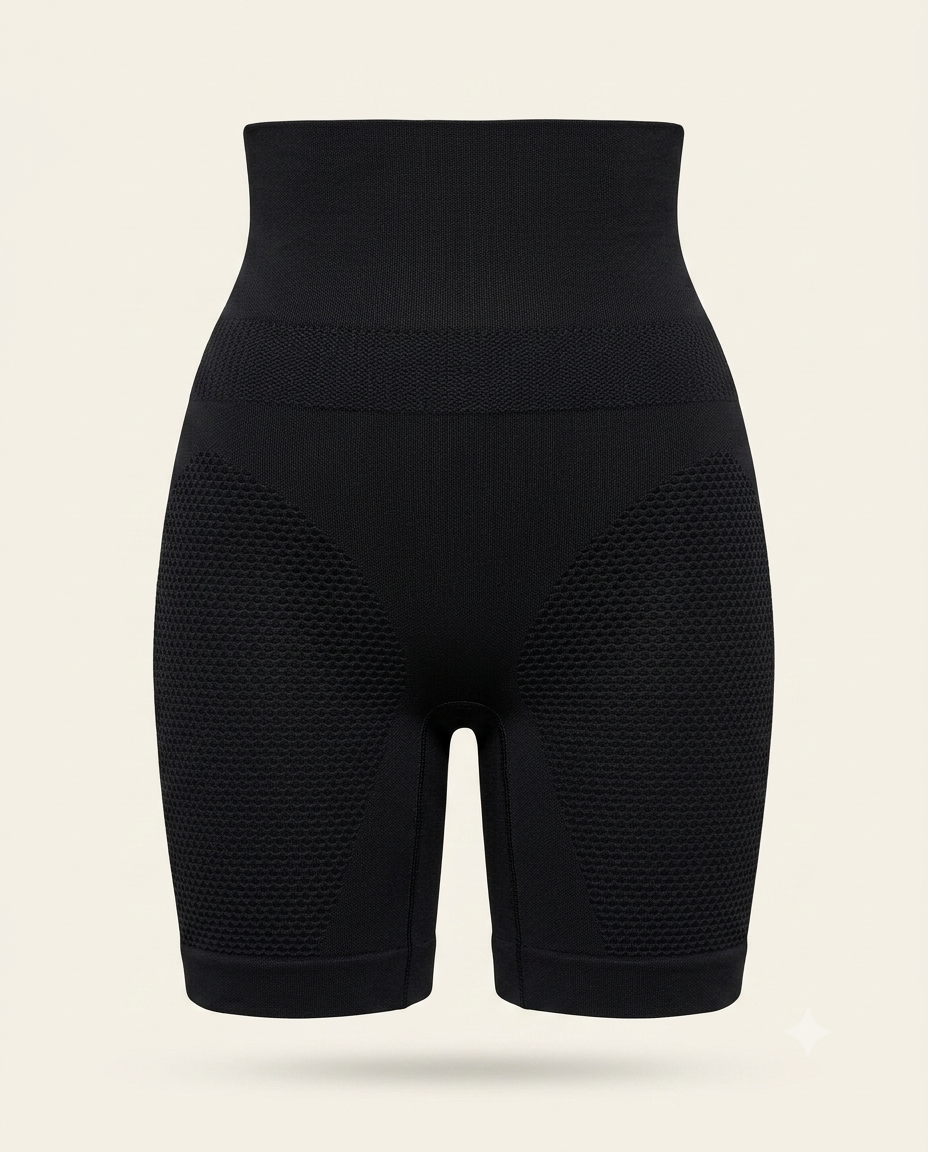 High-Waist Tummy Control Shapewear Shorts