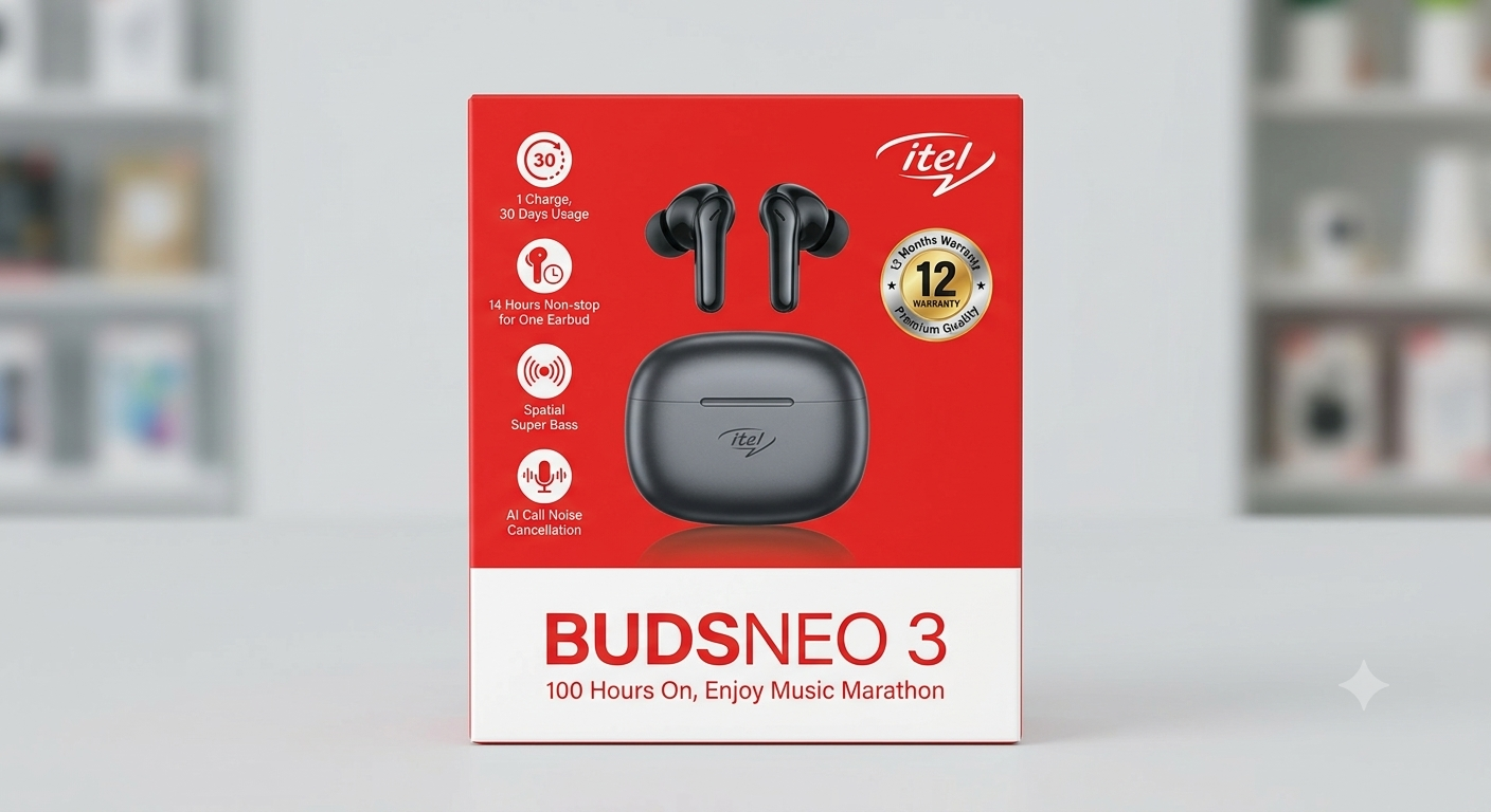 itel BudsNeo 3 Wireless Earbuds