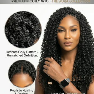 Natural Kinky Afro Curls Wig