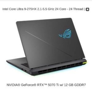 ASUS ROG Strix G16 G615 – Core Ultra 9/RTX 5070 Ti