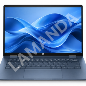 HP OmniBook X Flip 14-fm0023dx 2-in-1 AI Laptop – Intel Core Ultra 7 256V, 16GB RAM, 1TB NVMe SSD, 14″ 2K Touchscreen, Windows 11 Home